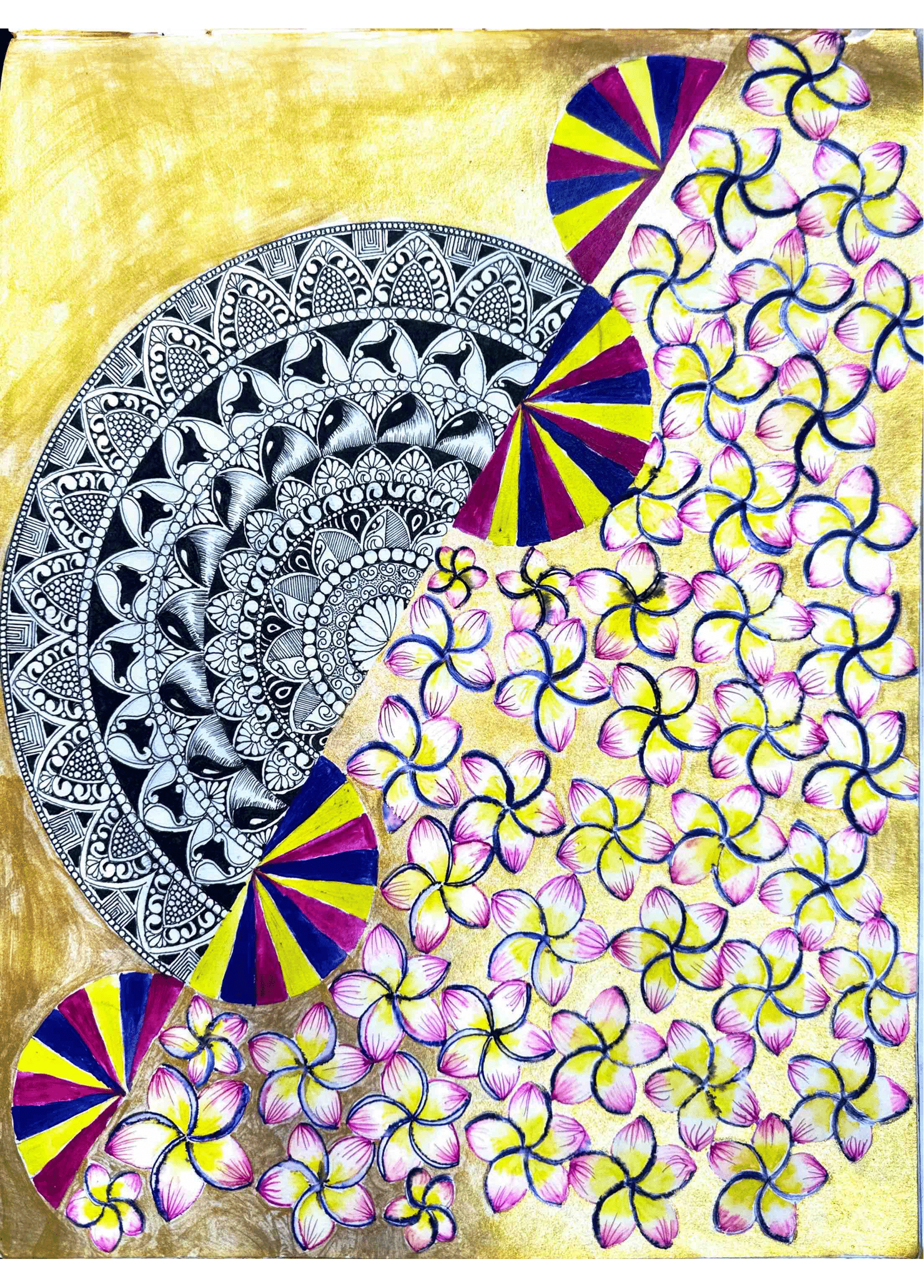 Origin of Golden Petals