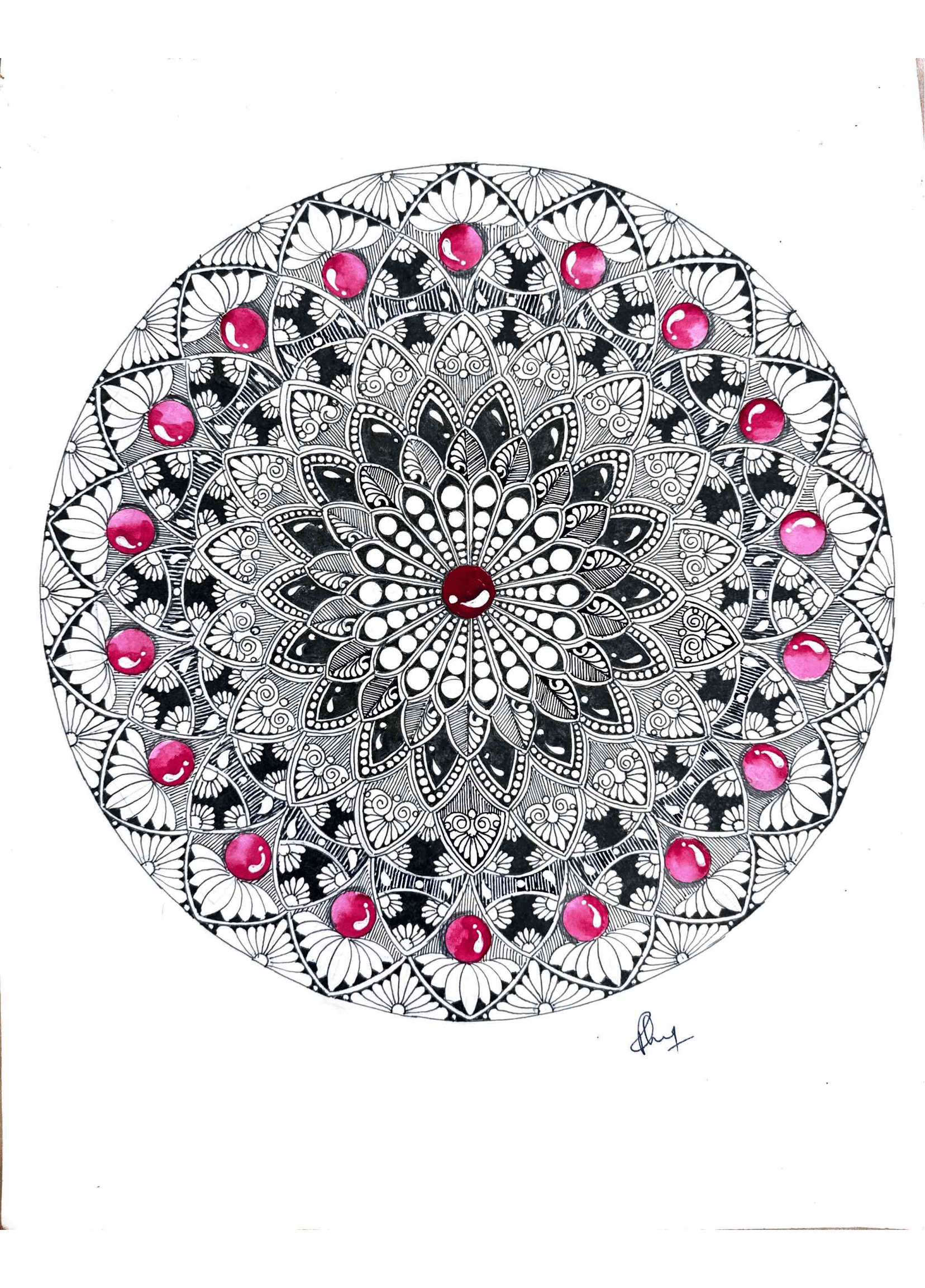 Sakura Blossoming from Blackholes