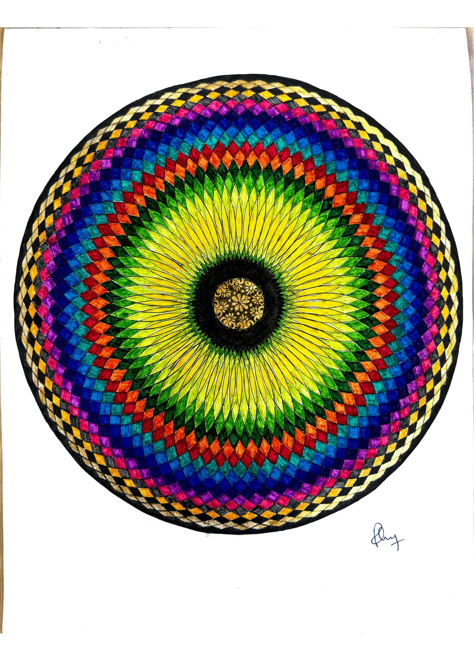 Vivid Iris of the Universe