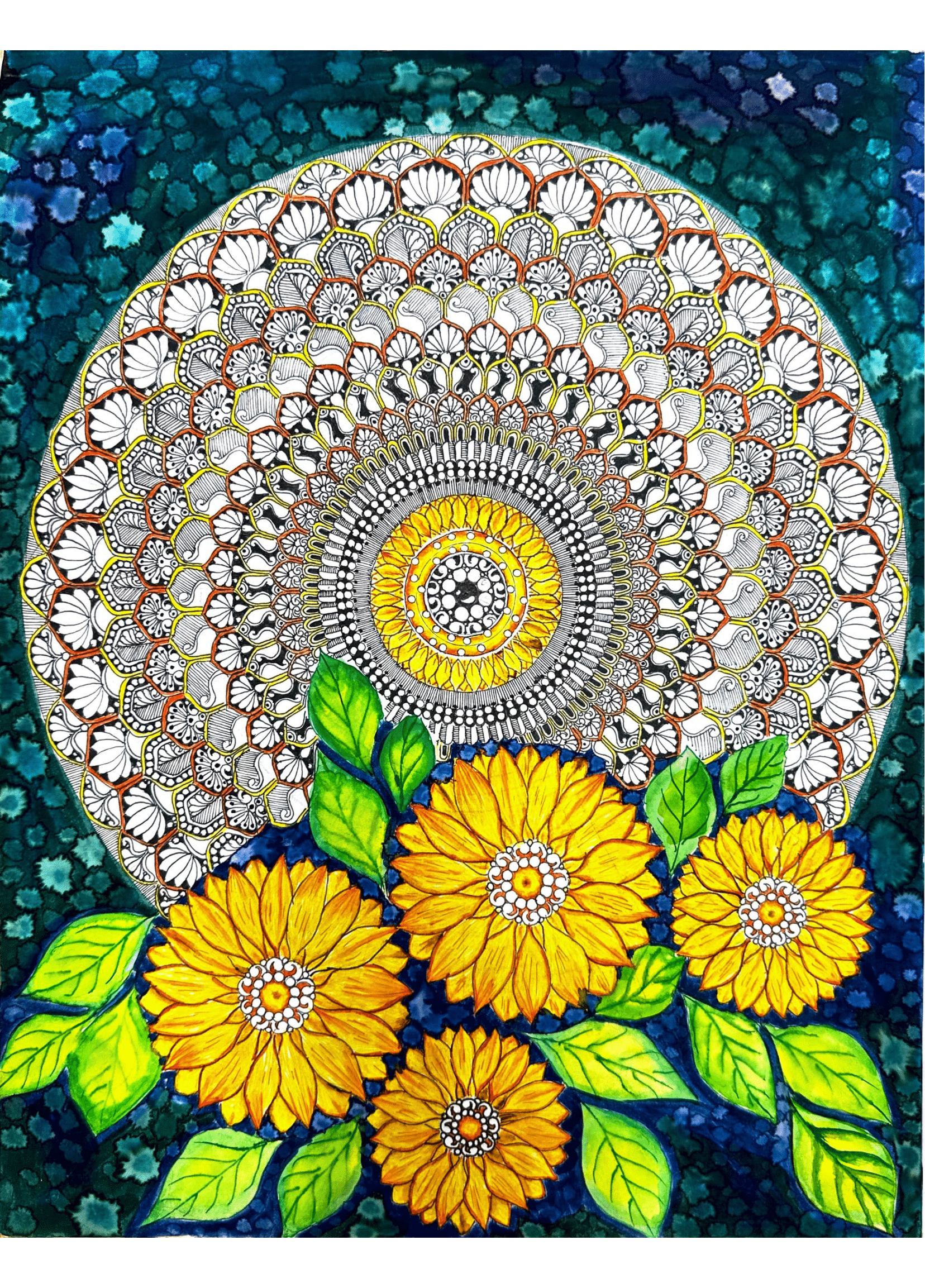 Arriaval of Comic Sunflower