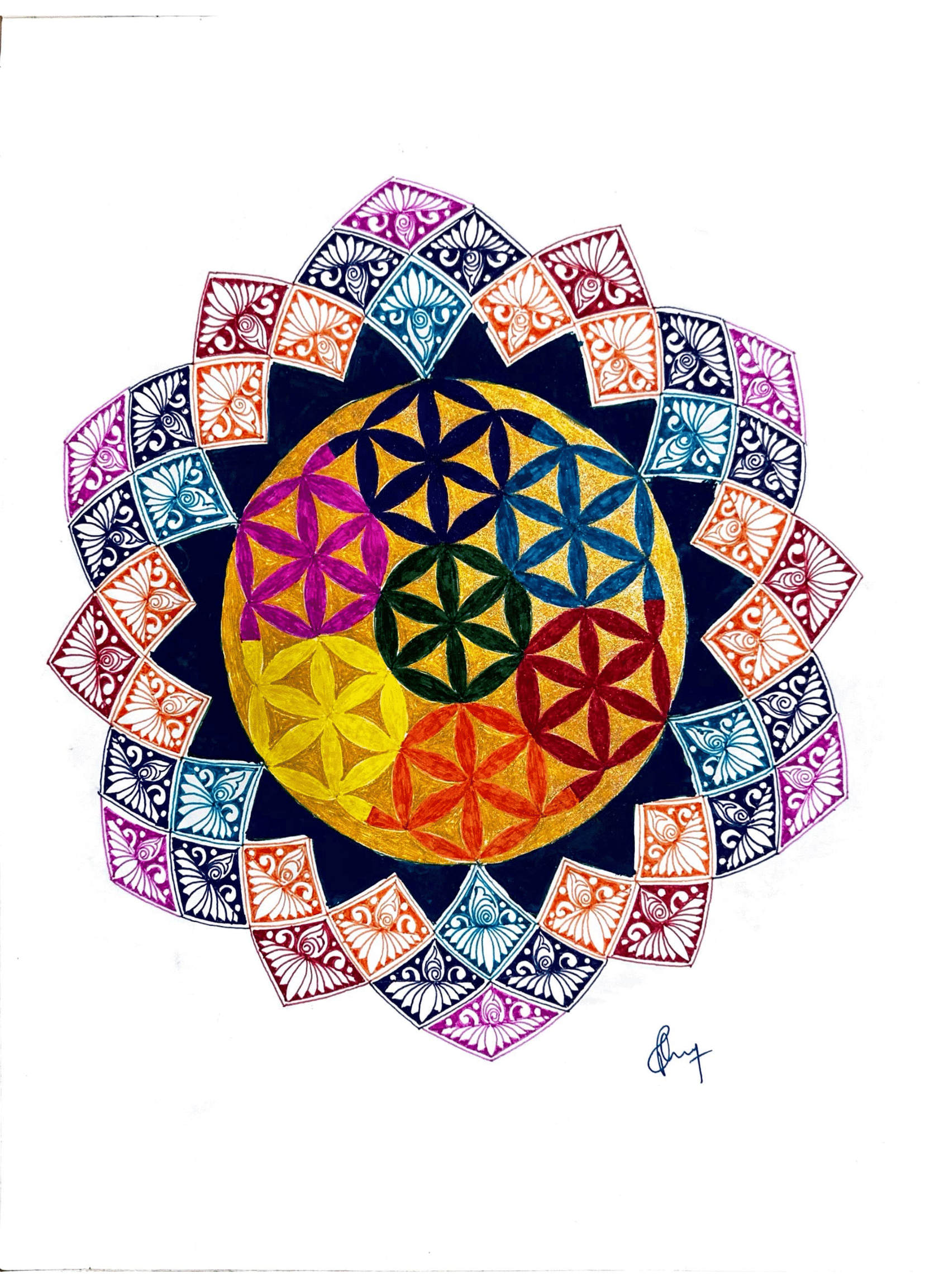 Chromatic Existence of the Golden Core
