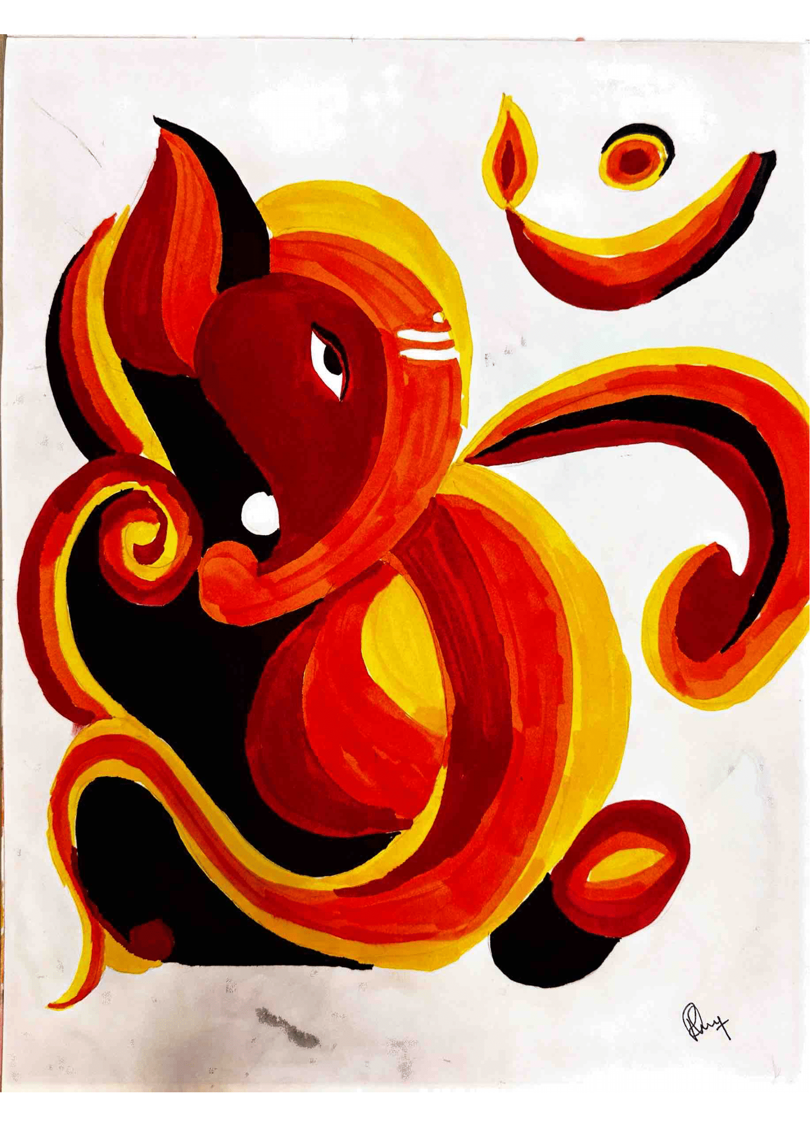 Ganesh Filled with Light and Abundance